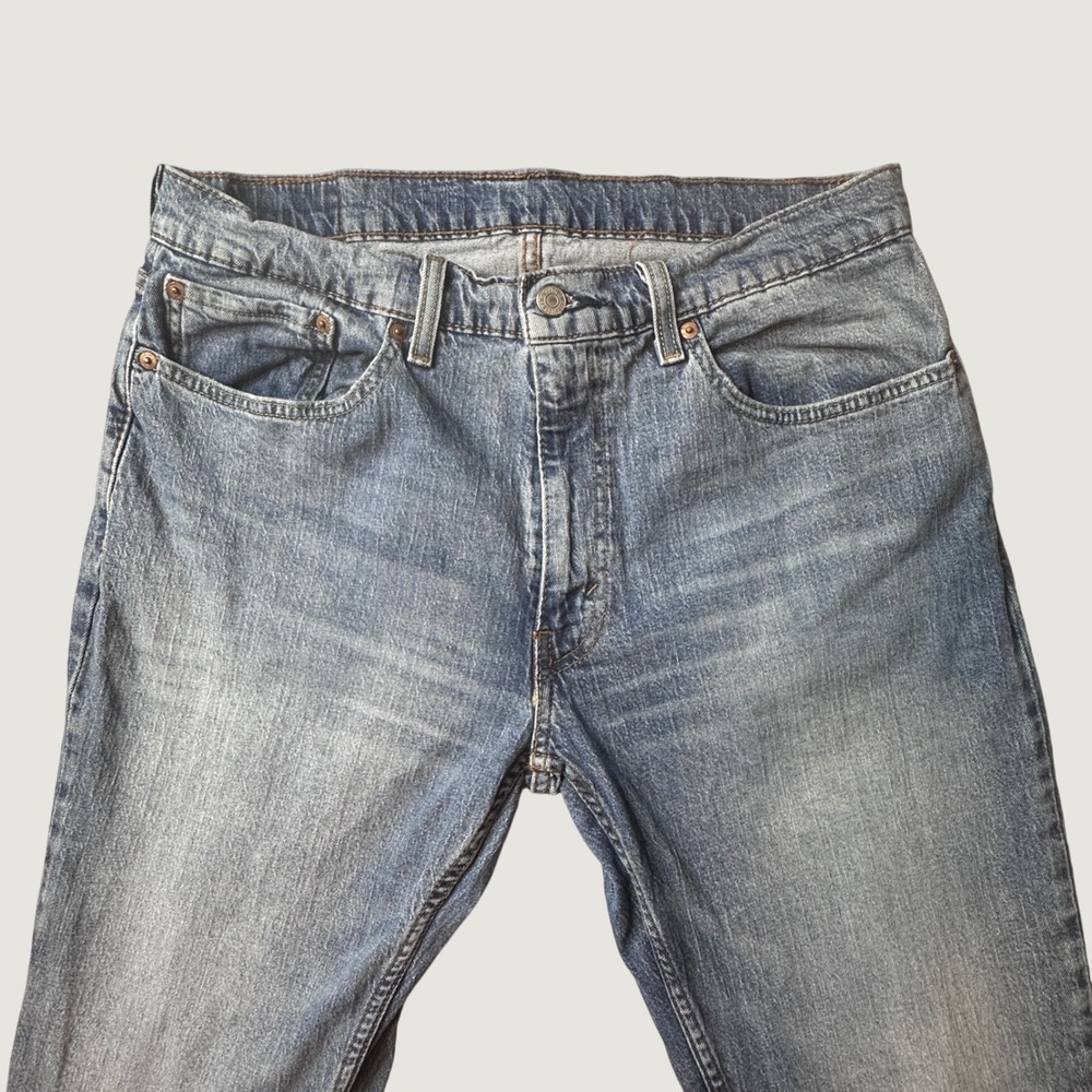 Levi's 559 Jeans Mens 36x30 (34x28) Relaxed Straight Blue Stretch Denim Workwear